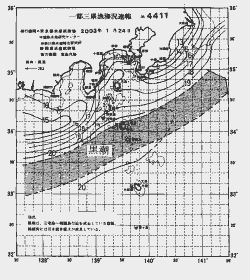 一都三県漁海況速報、関東・東海海況速報(2003/01/24)