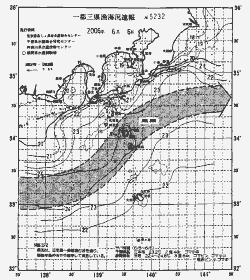 一都三県漁海況速報、関東・東海海況速報(2006/06/06)