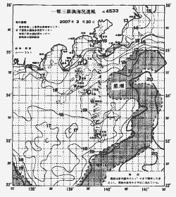 一都三県漁海況速報、関東・東海海況速報(2007/03/30)