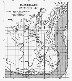 一都三県漁海況速報、関東・東海海況速報(2007/05/26)