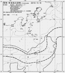 一都三県漁海況速報、関東・東海海況速報(2010/05/06)
