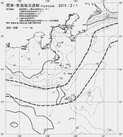 一都三県漁海況速報、関東・東海海況速報(2011/02/01)
