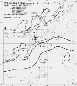 一都三県漁海況速報、関東・東海海況速報(2011/05/05)