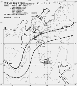 一都三県漁海況速報、関東・東海海況速報(2011/05/19)