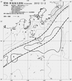一都三県漁海況速報、関東・東海海況速報(2012/02/02)