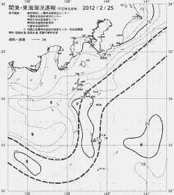 一都三県漁海況速報、関東・東海海況速報(2012/02/25)