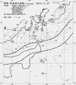 一都三県漁海況速報、関東・東海海況速報(2013/02/27)