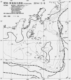 一都三県漁海況速報、関東・東海海況速報(2014/02/06)