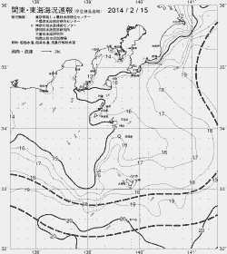 一都三県漁海況速報、関東・東海海況速報(2014/02/15)