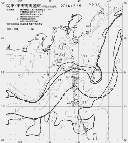 一都三県漁海況速報、関東・東海海況速報(2014/05/05)