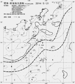 一都三県漁海況速報、関東・東海海況速報(2014/05/21)
