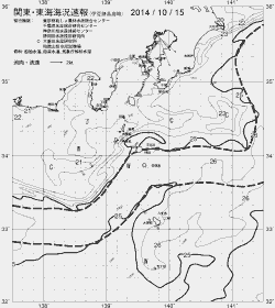 一都三県漁海況速報、関東・東海海況速報(2014/10/15)