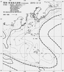 一都三県漁海況速報、関東・東海海況速報(2015/02/02)