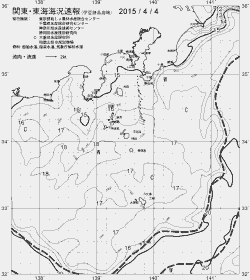 一都三県漁海況速報、関東・東海海況速報(2015/04/04)
