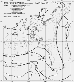 一都三県漁海況速報、関東・東海海況速報(2015/06/23)