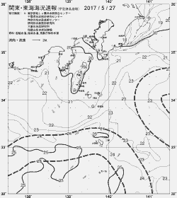 一都三県漁海況速報、関東・東海海況速報(2017/05/27)