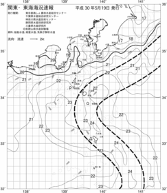 一都三県漁海況速報、関東・東海海況速報(2018/05/19)