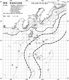 一都三県漁海況速報、関東・東海海況速報(2018/07/07)