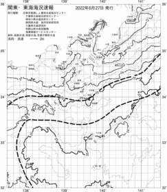 一都三県漁海況速報、関東・東海海況速報(2022/06/27)