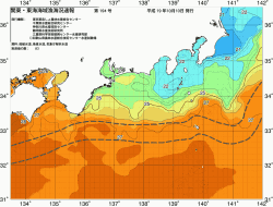 関東・東海海況速報/広域(2007/10/10)