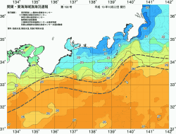 関東・東海海況速報/広域(2007/10/22)