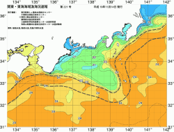 関東・東海海況速報/広域(2007/11/14)