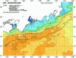 関東・東海海況速報/広域(2008/03/03)