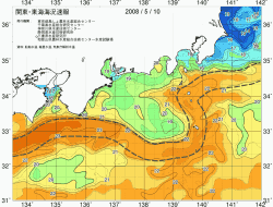 関東・東海海況速報/広域(2008/05/10)