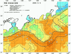 関東・東海海況速報/広域(2009/05/05)