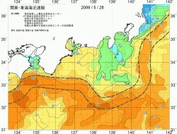 関東・東海海況速報/広域(2009/05/28)