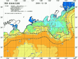 関東・東海海況速報/広域(2009/12/28)