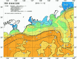 関東・東海海況速報/広域(2010/01/12)