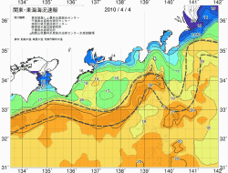 関東・東海海況速報/広域(2010/04/04)