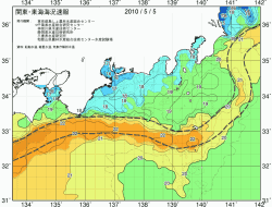 関東・東海海況速報/広域(2010/05/05)