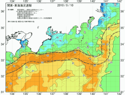 関東・東海海況速報/広域(2010/05/10)