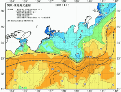 関東・東海海況速報/広域(2011/04/06)