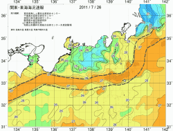 関東・東海海況速報/広域(2011/07/26)