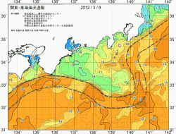 関東・東海海況速報/広域(2012/03/06)