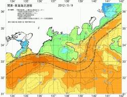 関東・東海海況速報/広域(2012/05/09)