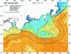 関東・東海海況速報/広域(2012/12/12)