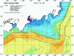 関東・東海海況速報/広域(2012/12/29)