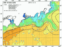 関東・東海海況速報/広域(2013/02/02)