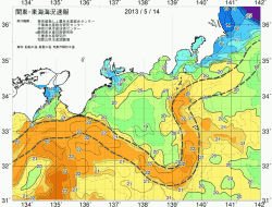 関東・東海海況速報/広域(2013/05/14)