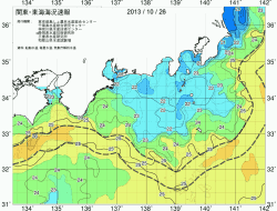 関東・東海海況速報/広域(2013/10/26)