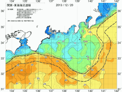 関東・東海海況速報/広域(2013/12/20)