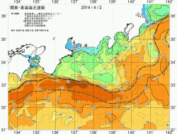 関東・東海海況速報/広域(2014/04/02)