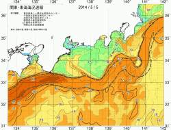 関東・東海海況速報/広域(2014/05/05)
