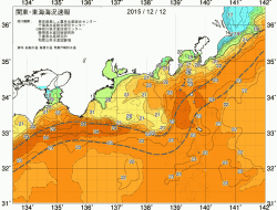 関東・東海海況速報/広域(2015/12/12)