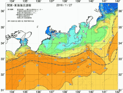 関東・東海海況速報/広域(2016/01/27)