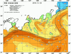 関東・東海海況速報/広域(2016/05/23)